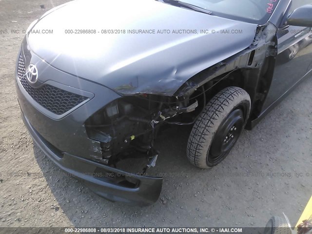 4T1BK46K57U514122 - 2007 TOYOTA CAMRY NEW GENERAT LE/XLE/SE GRAY photo 6