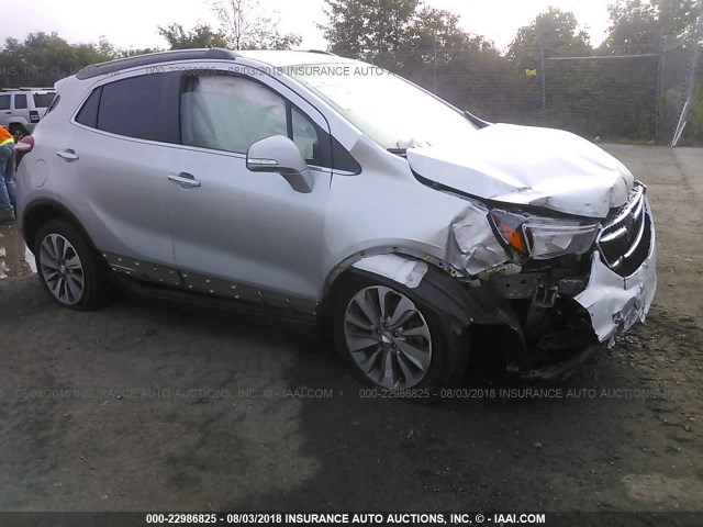 KL4CJASB0HB084815 - 2017 BUICK ENCORE PREFERRED Silber Foto 1