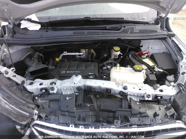 KL4CJASB0HB084815 - 2017 BUICK ENCORE PREFERRED Silber Foto 10