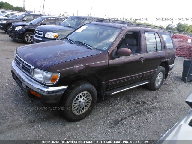 JN8AR05S1WW219211 - 1998 NISSAN PATHFINDER XE/LE PURPLE photo 2