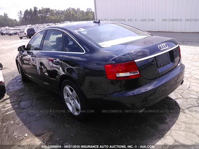 WAUDG74F45N061119 - 2005 AUDI A6 3.2 QUATTRO BLUE photo 3