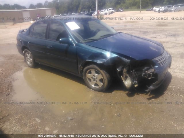 1G1NE52J43M739355 - 2003 CHEVROLET MALIBU LS 绿色 照片 1