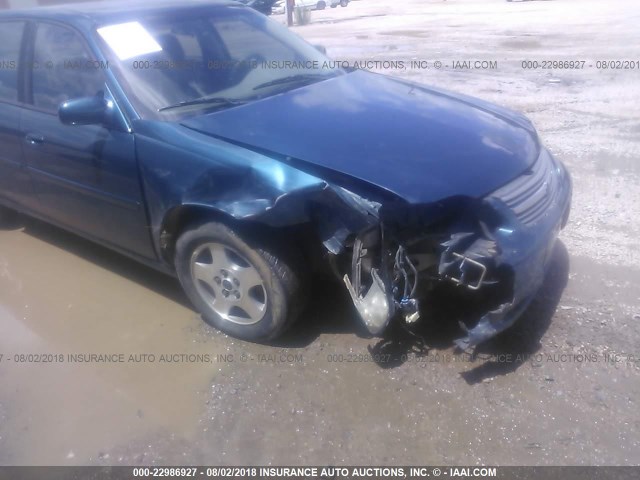 1G1NE52J43M739355 - 2003 CHEVROLET MALIBU LS 绿色 照片 6