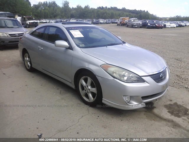 4T1CE38P65U956497 - 2005 TOYOTA CAMRY SOLARA SE/SLE Gümüş foto 1