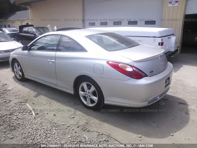 4T1CE38P65U956497 - 2005 TOYOTA CAMRY SOLARA SE/SLE Gümüş foto 3