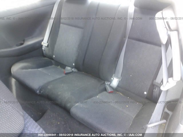 4T1CE38P65U956497 - 2005 TOYOTA CAMRY SOLARA SE/SLE Gümüş foto 8