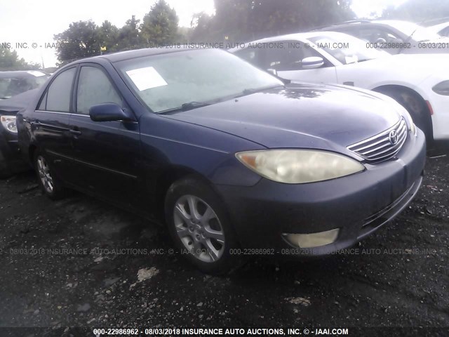 4T1BE30K55U400113 - 2005 TOYOTA CAMRY LE/XLE/SE Mavi foto 1