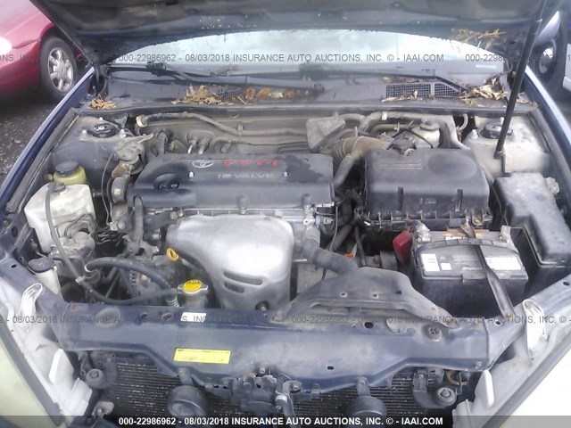 4T1BE30K55U400113 - 2005 TOYOTA CAMRY LE/XLE/SE Mavi foto 10
