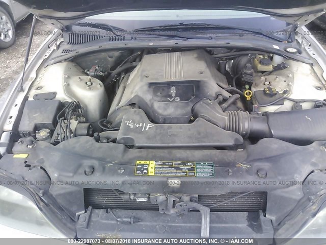 1LNHM87A23Y667724 - 2003 LINCOLN LS Gümüş foto 10