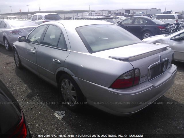 1LNHM87A23Y667724 - 2003 LINCOLN LS SILVER photo 3