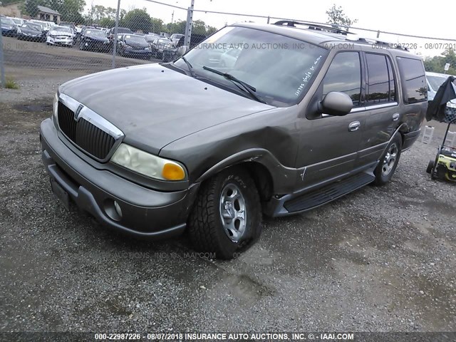 5LMFU28R21LJ31985 - 2001 LINCOLN NAVIGATOR 棕色 照片 2