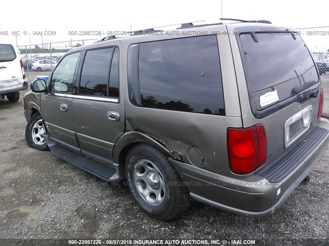 5LMFU28R21LJ31985 - 2001 LINCOLN NAVIGATOR 棕色 照片 3