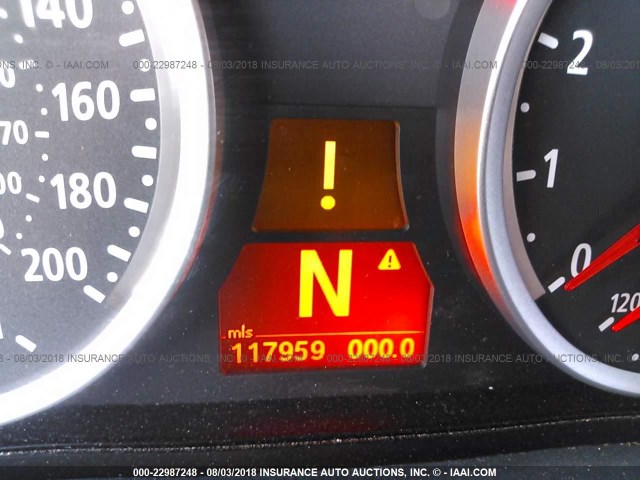 WBSNB93588CX09872 - 2008 BMW M5 BLACK photo 7