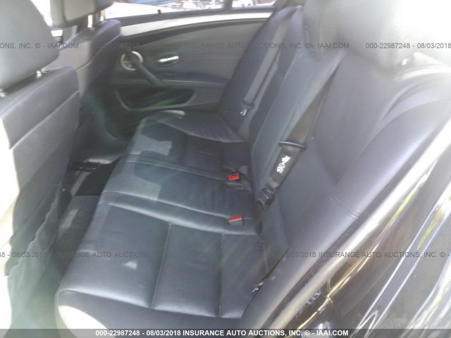 WBSNB93588CX09872 - 2008 BMW M5 BLACK photo 8