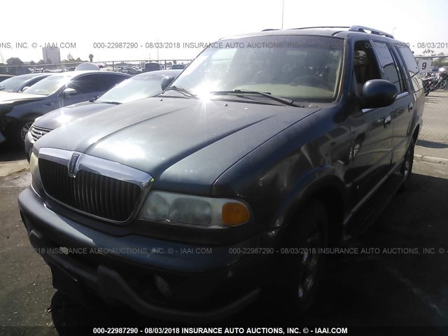 5LMEU27R41LJ11668 - 2001 LINCOLN NAVIGATOR 蓝色 照片 2