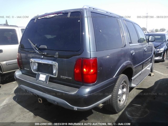 5LMEU27R41LJ11668 - 2001 LINCOLN NAVIGATOR 蓝色 照片 4