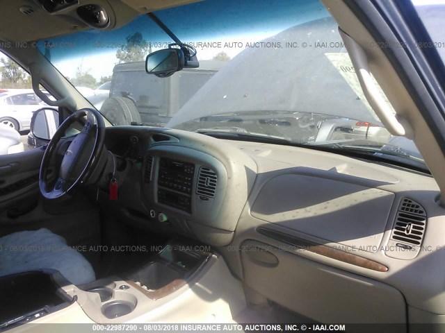 5LMEU27R41LJ11668 - 2001 LINCOLN NAVIGATOR 蓝色 照片 5