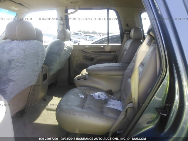 5LMEU27R41LJ11668 - 2001 LINCOLN NAVIGATOR 蓝色 照片 8