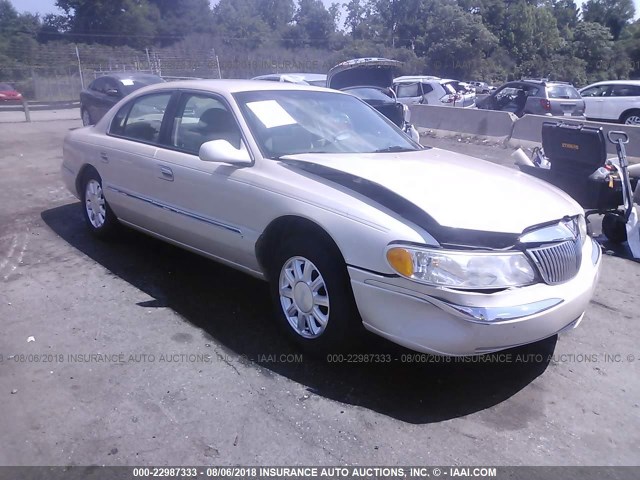 1LNHM97V4YY892727 - 2000 LINCOLN CONTINENTAL  棕色 照片 1