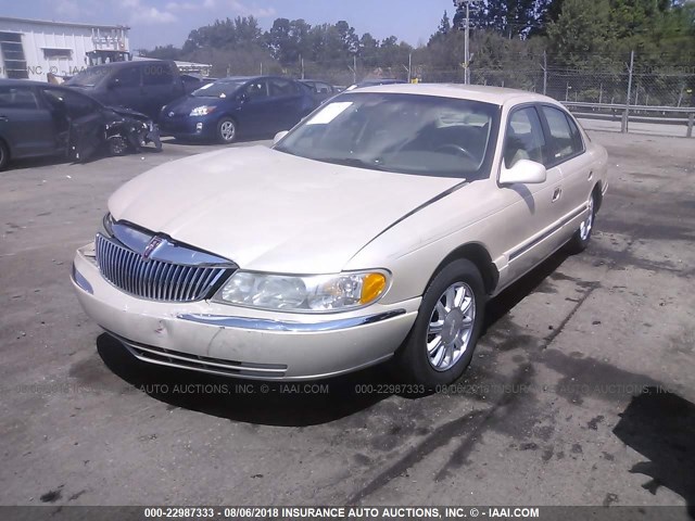 1LNHM97V4YY892727 - 2000 LINCOLN CONTINENTAL  棕色 照片 2