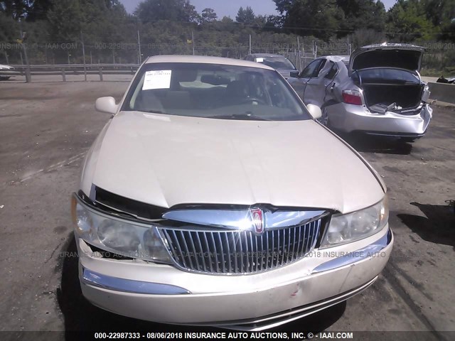 1LNHM97V4YY892727 - 2000 LINCOLN CONTINENTAL  TAN photo 6