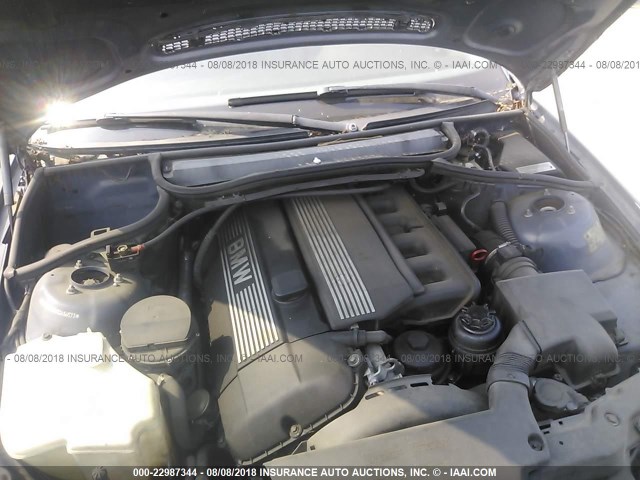 WBAAM3332XCA84573 - 1999 BMW 323 I AUTOMATIC BLUE photo 10