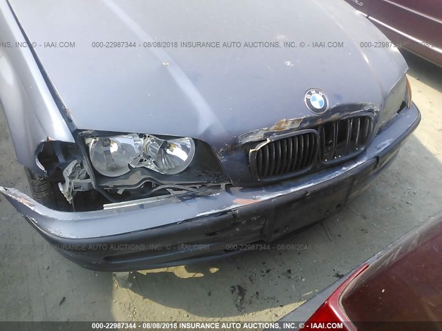 WBAAM3332XCA84573 - 1999 BMW 323 I AUTOMATIC BLUE photo 6