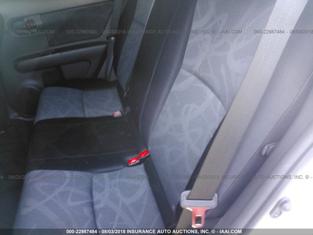 JTLZE4FE9CJ006949 - 2012 TOYOTA SCION XB 白色 照片 8