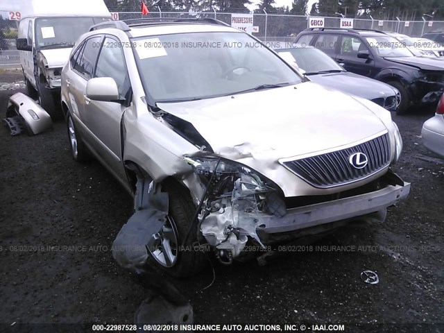 2T2HK31U17C024741 - 2007 LEXUS RX 350 GOLD photo 1