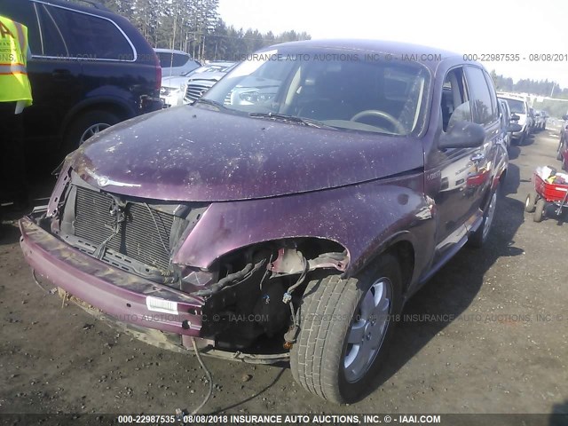 3C8FY58B23T550845 - 2003 CHRYSLER PT CRUISER TOURING MAROON photo 2