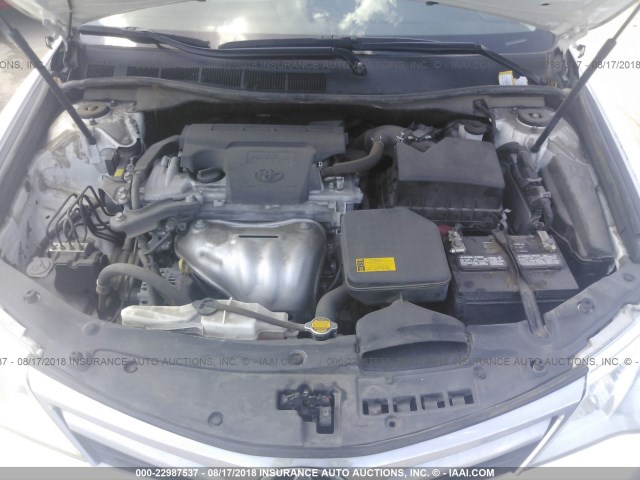 4T4BF1FK7ER348157 - 2014 TOYOTA CAMRY L/SE/LE/XLE 白色 照片 10