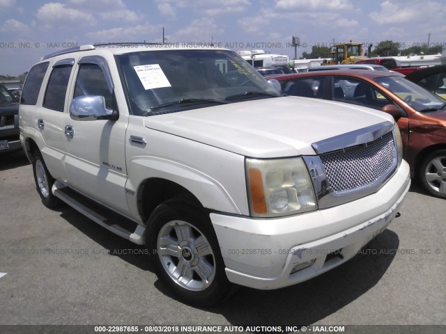 1GYEK63N72R184453 - 2002 CADILLAC ESCALADE LUXURY WHITE photo 1