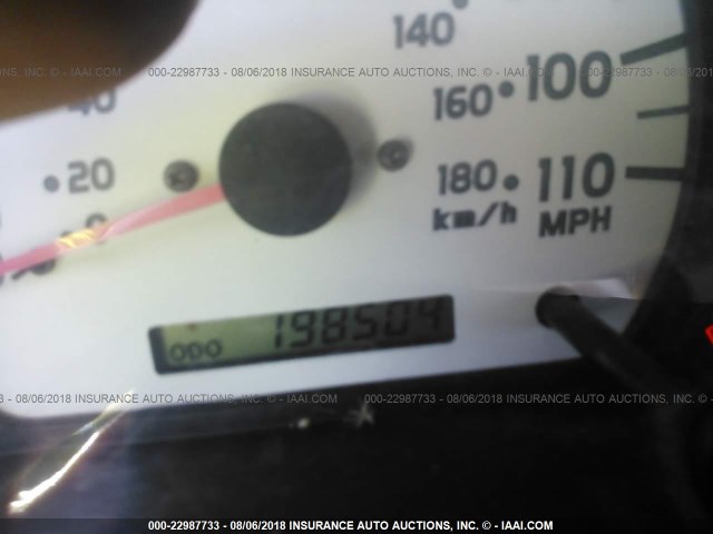 5TESN92N12Z898215 - 2002 TOYOTA TACOMA XTRACAB PRERUNNER წითელი ფოტო 7