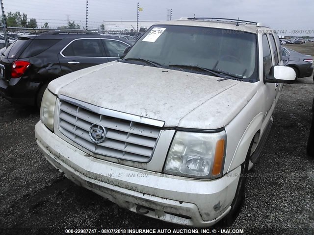 1GYEK63N12R180382 - 2002 CADILLAC ESCALADE LUXURY CREAM photo 2