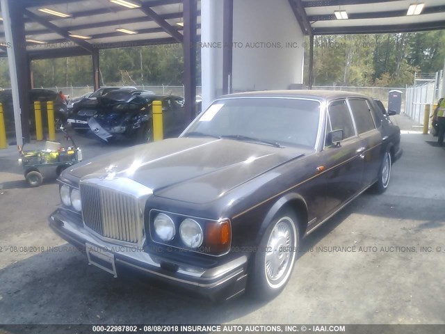 SCBZN02A4LCX32555 - 1990 BENTLEY EIGHT BLUE photo 2