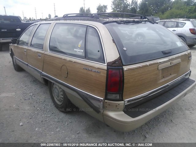 1G4BR82P5TR412756 - 1996 BUICK ROADMASTER LIMITED Champagne photo 3