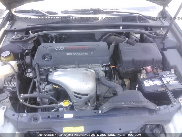 4T1BE32K44U305246 - 2004 TOYOTA CAMRY LE/XLE/SE Mavi foto 10