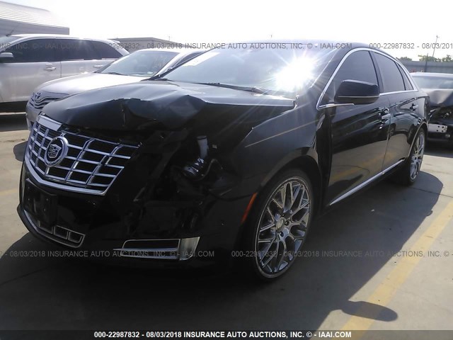 2G61M5S37F9292566 - 2015 CADILLAC XTS LUXURY COLLECTION BLACK photo 2