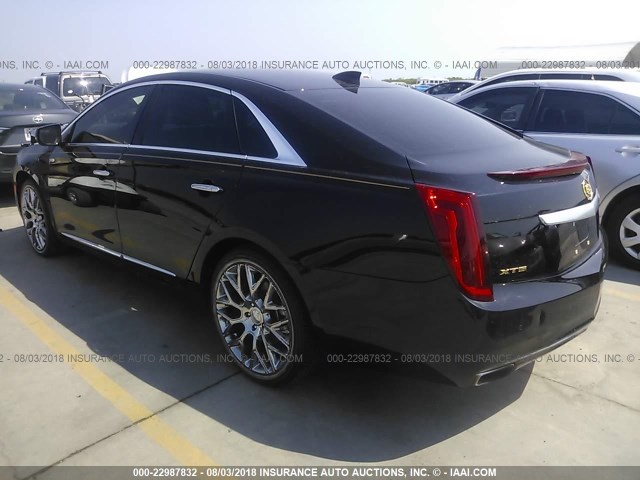 2G61M5S37F9292566 - 2015 CADILLAC XTS LUXURY COLLECTION BLACK photo 3