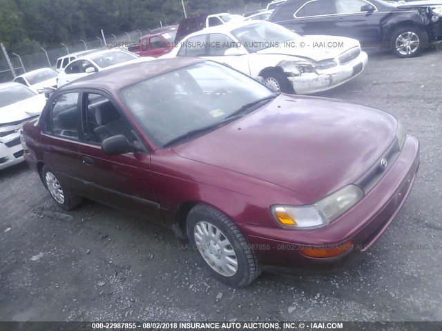 JT2AE09B8R0055814 - 1994 TOYOTA COROLLA LE/DX RED photo 1
