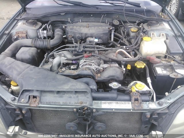 4S3BH675XY7663522 - 2000 SUBARU LEGACY OUTBACK AWP 青色 照片 10