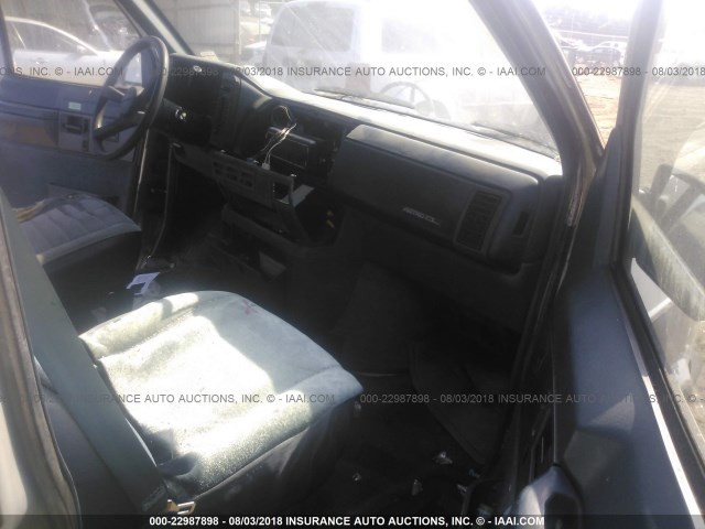 1GNDM19Z4MB179836 - 1991 CHEVROLET ASTRO BLUE photo 5