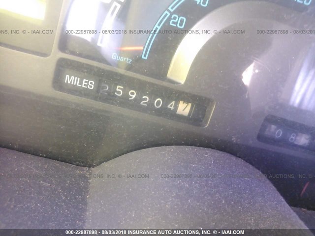 1GNDM19Z4MB179836 - 1991 CHEVROLET ASTRO BLUE photo 7