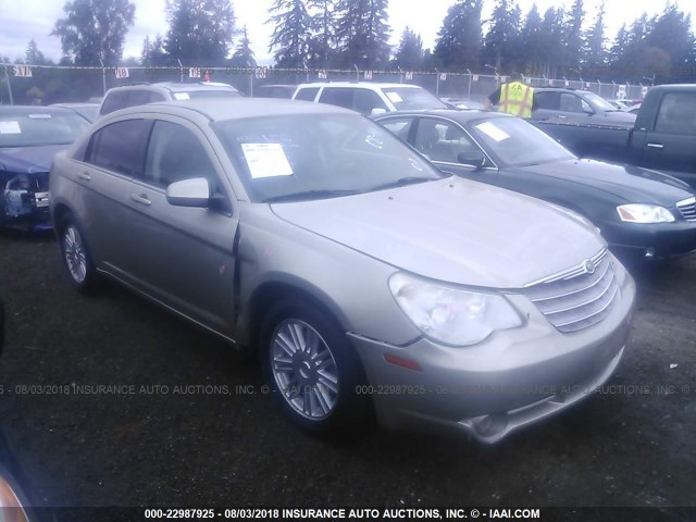 1C3LC56R17N602382 - 2007 CHRYSLER SEBRING TOURING GOLD photo 1