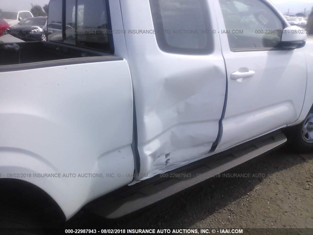 5TFRX5GN9GX068185 - 2016 TOYOTA TACOMA ACCESS CAB/SR/SR5 WHITE photo 6