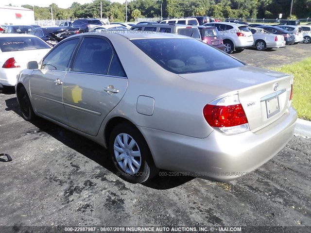 4T1BE32K26U727213 - 2006 TOYOTA CAMRY LE/XLE/SE Qızıl foto 3