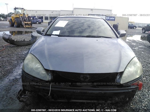 JH4DC53035S013014 - 2005 ACURA RSX TYPE-S SILVER photo 6