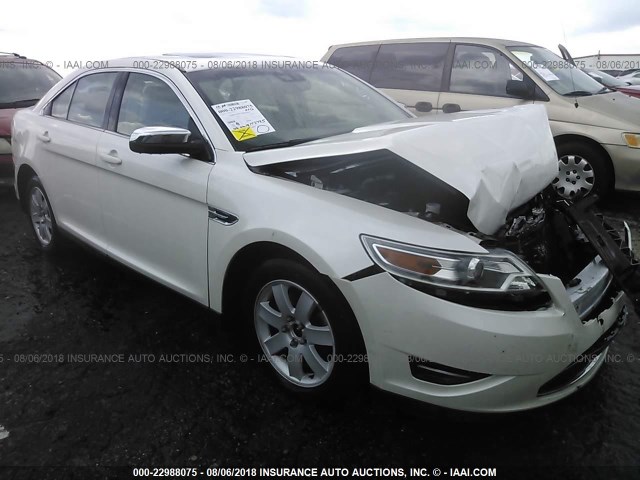 1FAHP2FW2AG160708 - 2010 FORD TAURUS LIMITED WHITE photo 1