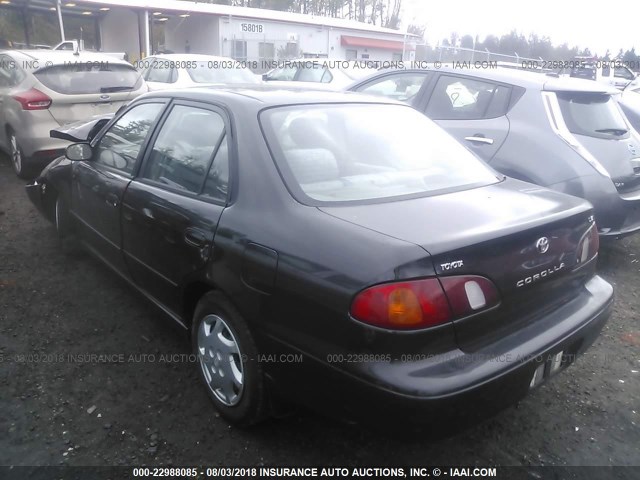 2T1BR18E8WC039566 - 1998 TOYOTA COROLLA VE/CE/LE 黑色 照片 3