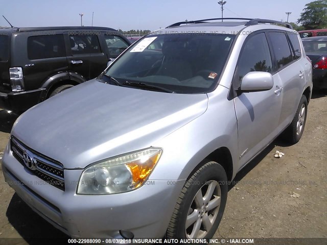 JTMZD31VX66004909 - 2006 TOYOTA RAV4 LIMITED SILVER photo 2